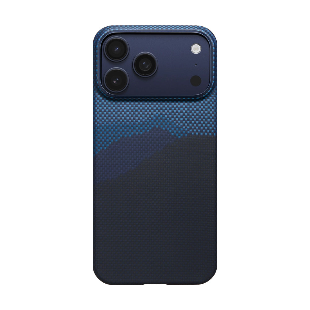 Pitaka Tactile Woven Starpeak Serisi iPhone 17 Pro M-safe Şarj Özellikli Aramid Fiber Over The Horizon Kılıf