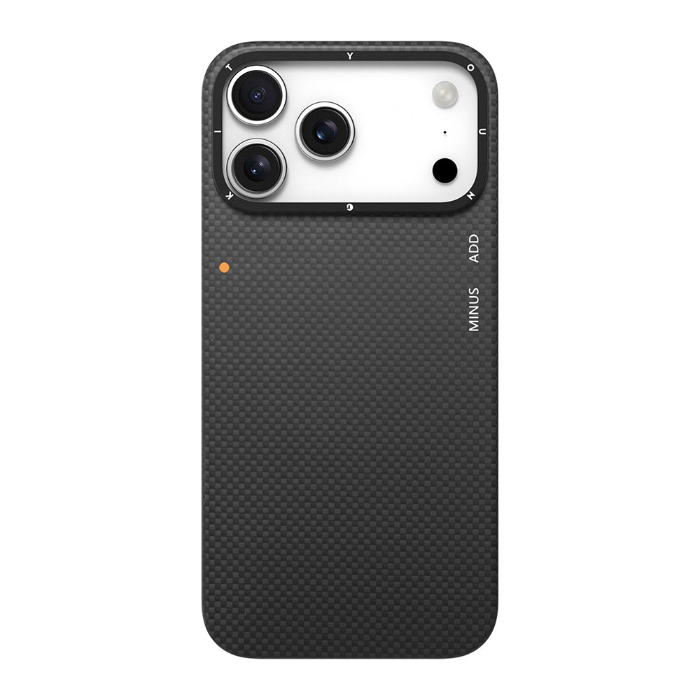 Youngkit 1500D Kevlar Extreme Wing Titanyum-Gold Serisi iPhone 17 Pro M-safe Şarj Özellikli Aramid Fiber Kılıf