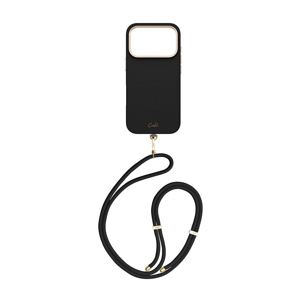 Coehl Mirelle iPhone 17 Pro M-safe Şarj Özellikli Askı İpli Telefon Kılıfı