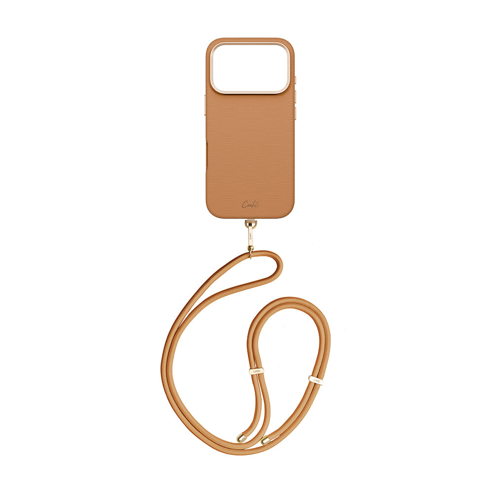 Coehl Mirelle iPhone 17 Pro M-safe Şarj Özellikli Askı İpli Telefon Kılıfı