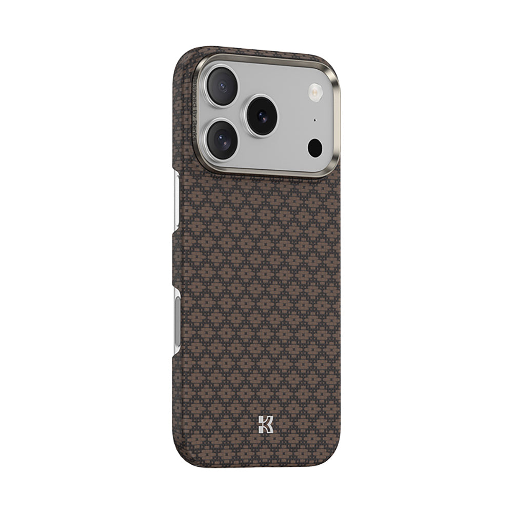 Benks ArmorAir ArmorGrid Serisi iPhone 17 Pro M-Safe Şarj Özellikli Kevlar Kılıf