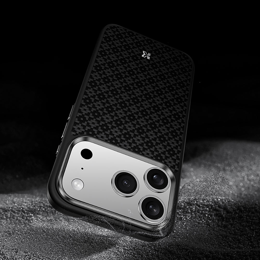 Benks ArmorPro ArmorGrid Serisi Kevlar iPhone 17 Pro M-Safe Şarj Özellikli Telefon Kılıfı