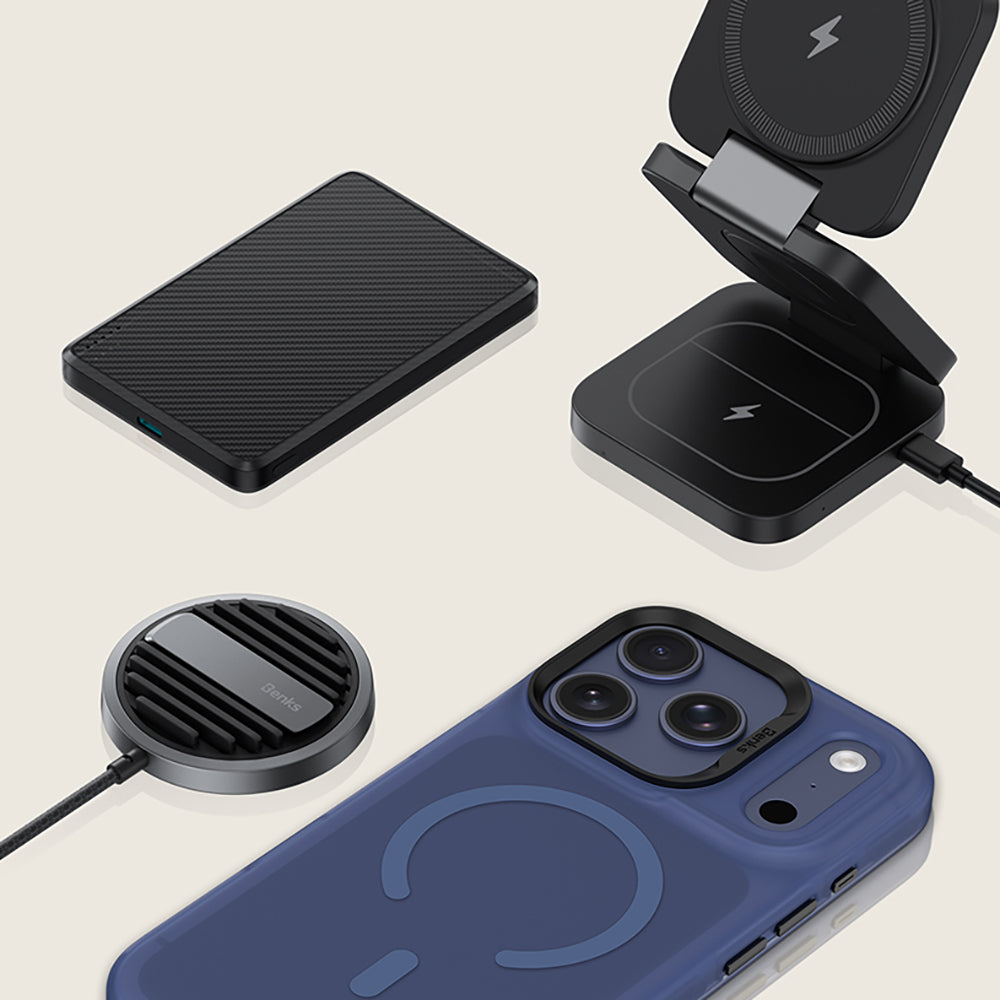 Benks C-Magnet Lucid iPhone 17 Pro M-Safe Şarj Özellikli Armor Kılıf