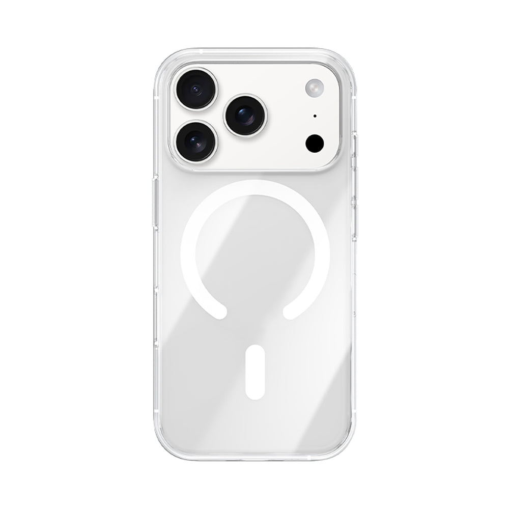 Benks Crystal Serisi iPhone 17 Pro M-safe Şarj Özellikli Şeffaf Telefon Kılıfı