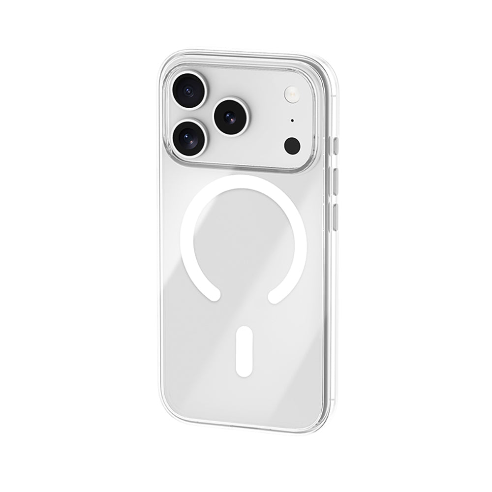 Benks Crystal Serisi iPhone 17 Pro M-safe Şarj Özellikli Şeffaf Telefon Kılıfı