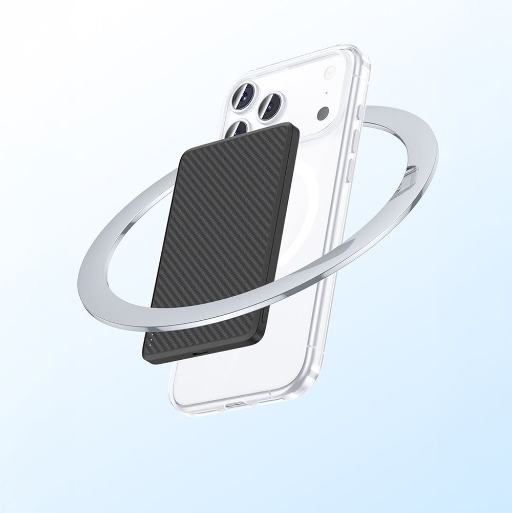 Benks Crystal Serisi iPhone 17 Pro M-safe Şarj Özellikli Şeffaf Telefon Kılıfı