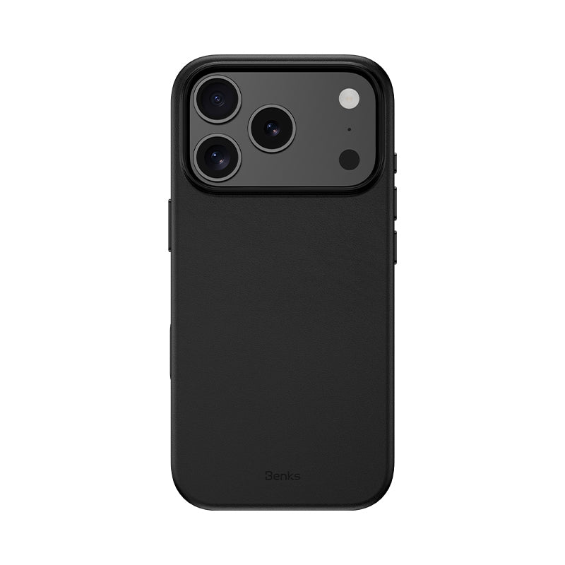 Benks VitaPro Serisi iPhone 17 Pro Magsafe Çizilmeye Dayanıklı PU Deri Telefon Kılıfı