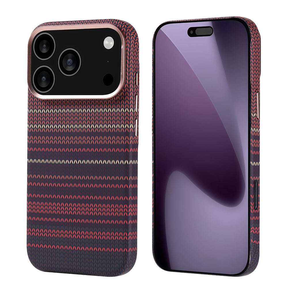 Cepax iPhone 17 Pro M-safe Şarj Özellikli Karbon Fiber Görünümlü Nekst Kılıf