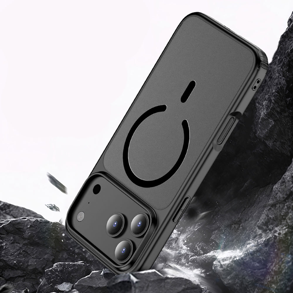 Wlons Lola iPhone 17 Pro M-safe Şarj Özellikli Mat Arka Yüzey Kılıf
