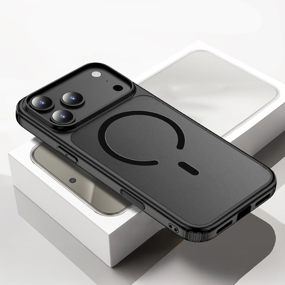 Wlons Lola iPhone 17 Pro M-safe Şarj Özellikli Mat Arka Yüzey Kılıf