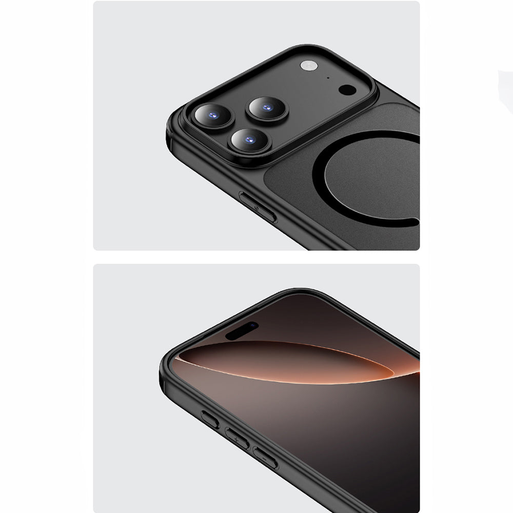 Wlons Lola iPhone 17 Pro M-safe Şarj Özellikli Mat Arka Yüzey Kılıf