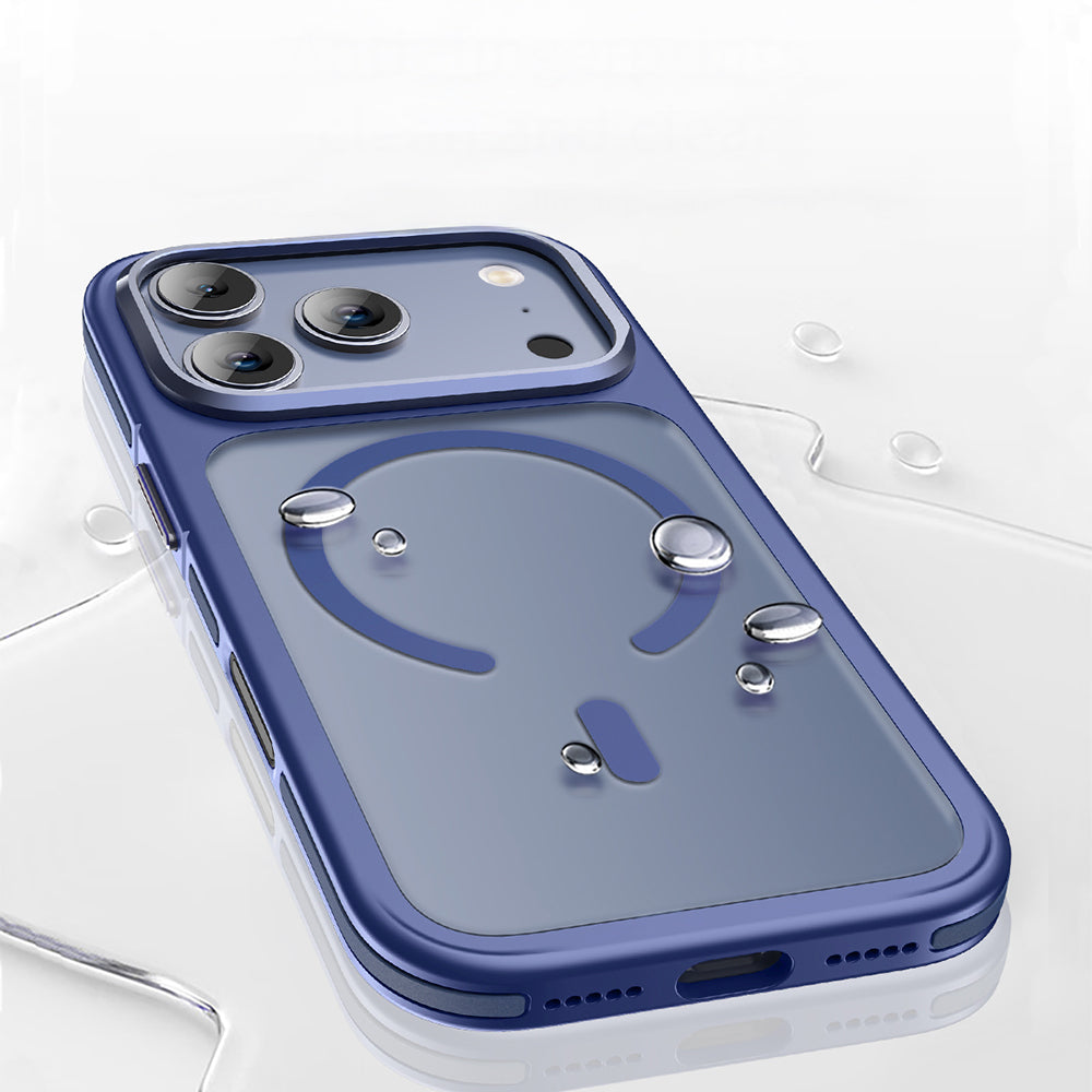 Wlons Vevo iPhone 17 Pro M-safe Şarj Özellikli Mat Görünümlü Telefon Kılıfı