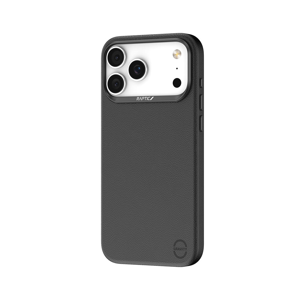 Raptic Urban Nano iPhone 17 Pro M-Safe Şarj Özellikli Polimerik Deri Telefon Kılıfı