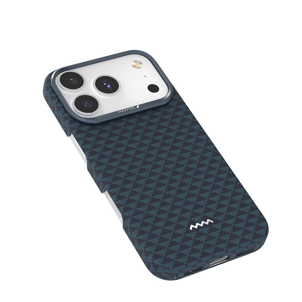 Raptic Aramid Skin Origin Serisi iPhone 17 Pro Kılıf Magsafe Telefon Kılıfı