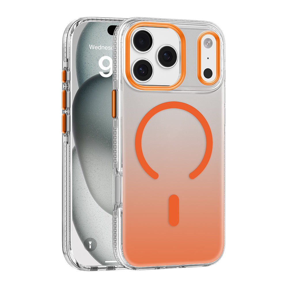Mutural Icesense Serisi iPhone 17 Pro M-safe Şarj Özellikli Sararmaya Karşı Dayanıklı Telefon Kılıfı