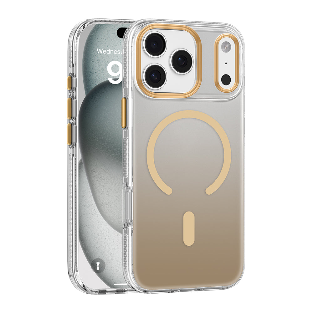 Mutural Icesense Serisi iPhone 17 Pro M-safe Şarj Özellikli Sararmaya Karşı Dayanıklı Telefon Kılıfı