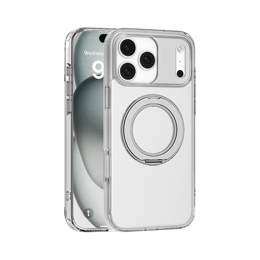 Mutural Fresh Serisi iPhone 17 Pro M-safe Şarj Özellikli Standlı Airbag Tasarımlı Kılıf