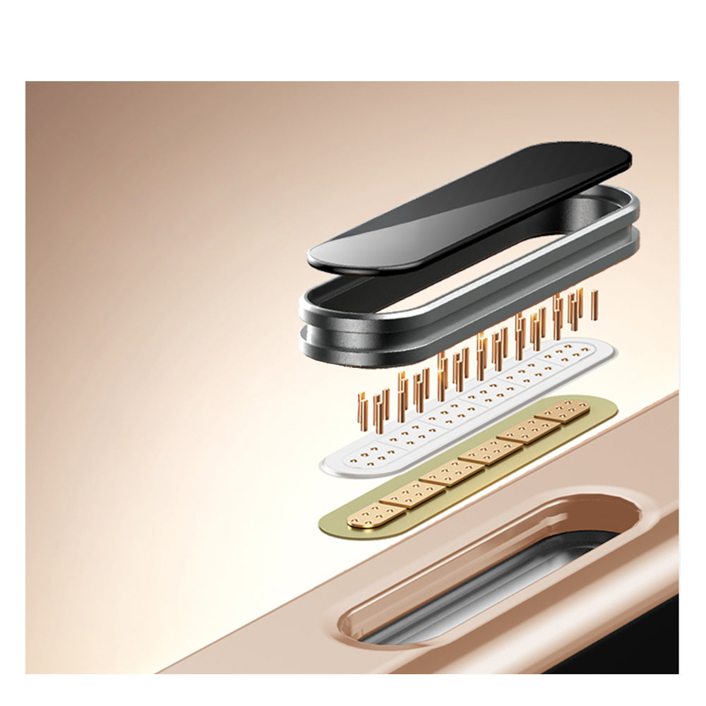 Wlons iPhone 17 Pro M-safe Şarj Özellikli Standlı Leto Telefon Kılıfı