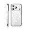 Wlons Pita iPhone 17 Pro M-safe Şarj Özellikli Transparan Sert PC Kılıf