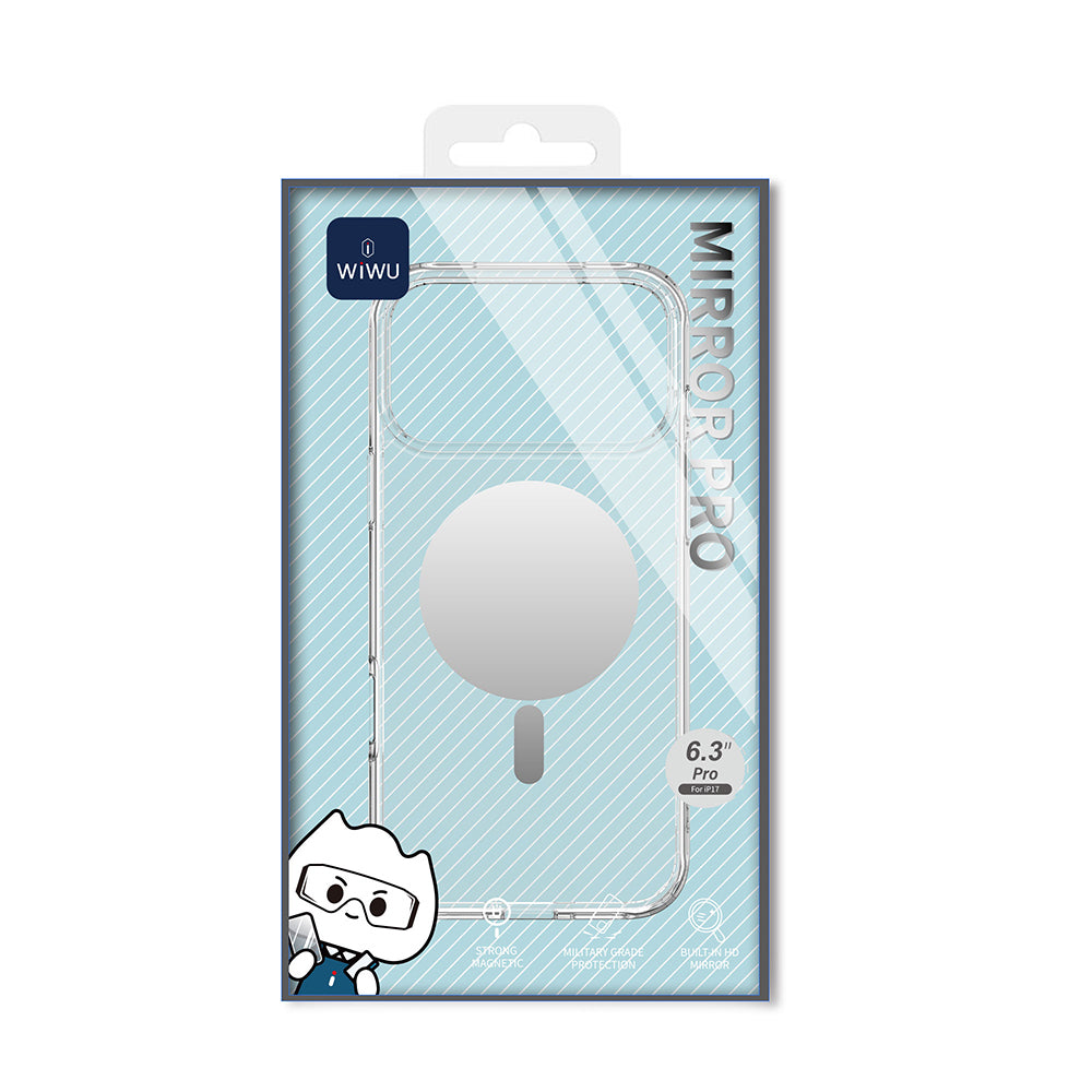 Wiwu MCC-701 iPhone 17 Pro Kılıf Magsafe Aynalı Pro Serisi Sert PC Telefon Kılıfı