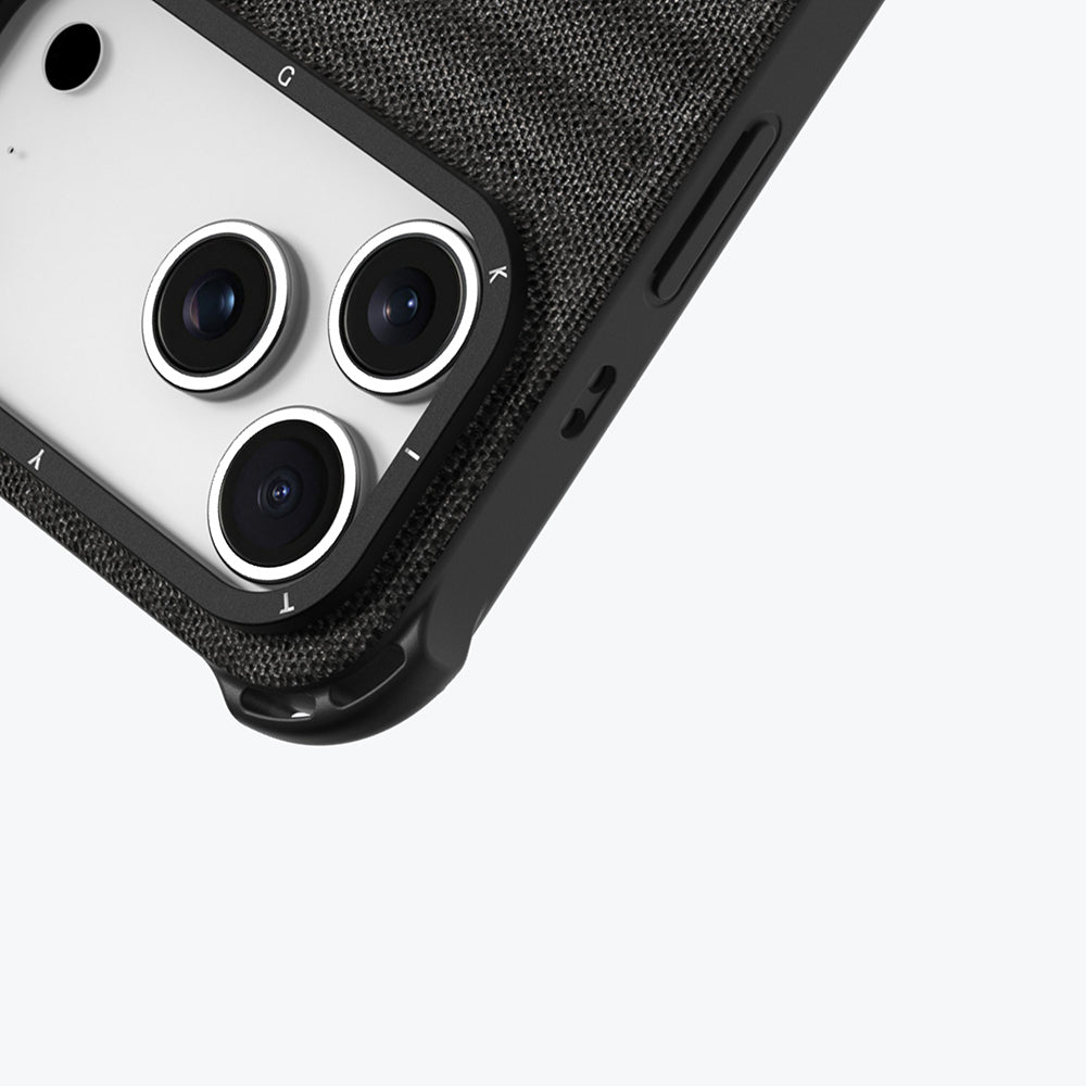 Youngkit Canvas Serisi iPhone 17 Pro M-safe Şarj Özellikli Telefon Kılıfı