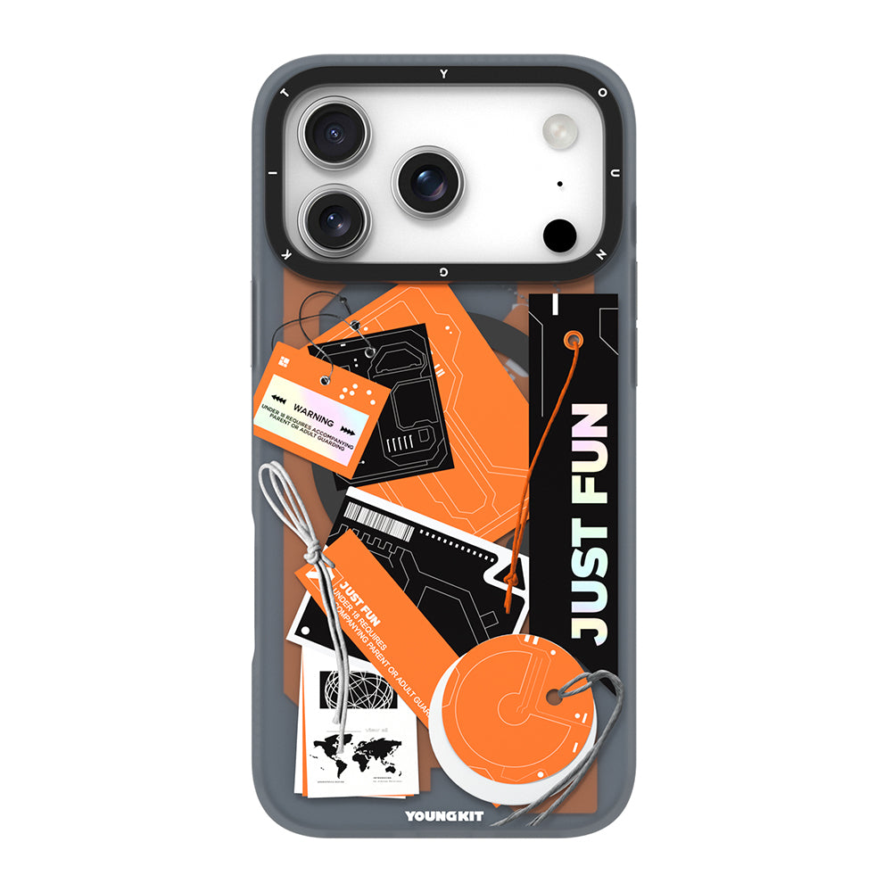 Youngkit Different Dimension Serisi iPhone 17 Pro M-Safe Şarj Özellikli Tablet Kılıfı