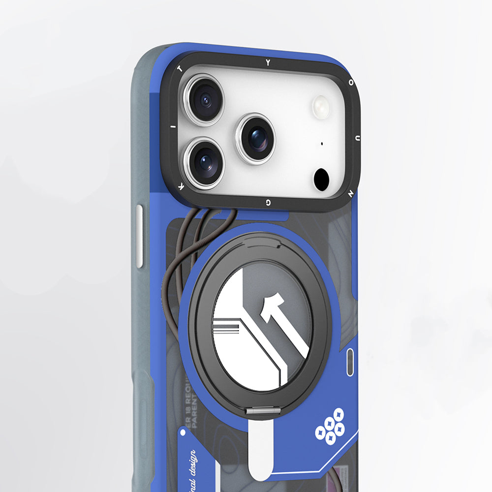 Youngkit Starship Serisi iPhone 17 Pro M-safe Şarj Özellikli Telefon Kılıfı