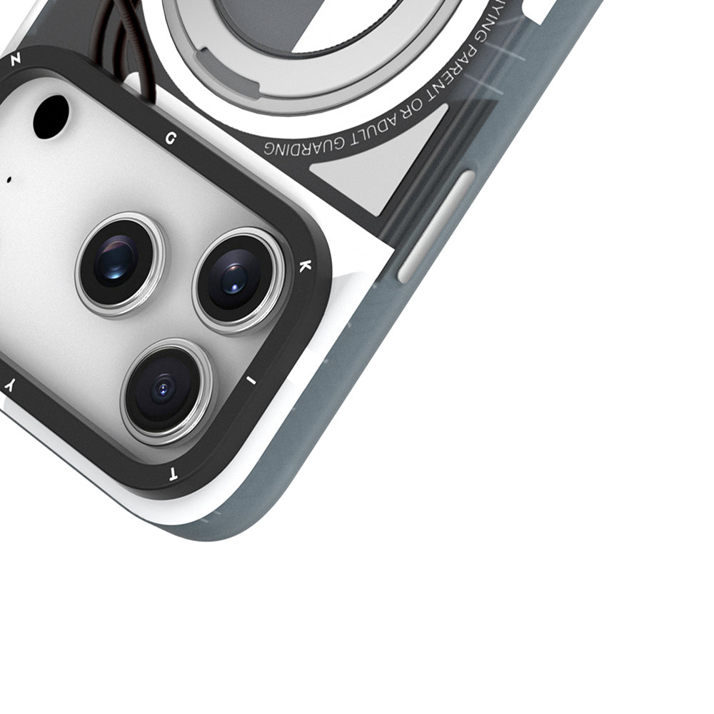 Youngkit Starship Serisi iPhone 17 Pro M-safe Şarj Özellikli Telefon Kılıfı