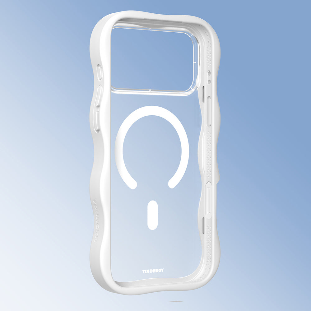 Youngkit Wave Matte Serisi iPhone 17 Pro Kılıf M-safe Şarj Özellikli Kılıf