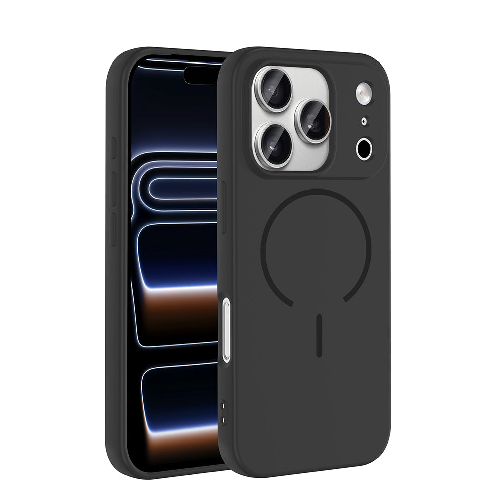 Cepax iPhone 17 Pro M-safe Şarj Özellikli Meta Kılıf