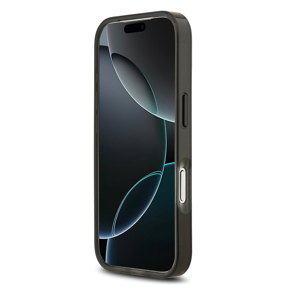 Mercedes Benz iPhone 17 Pro Orjinal Lisanslı M-safe Şarj Özellikli Buzlu PC Nostaljik Yıldız Dizayn Kılıf