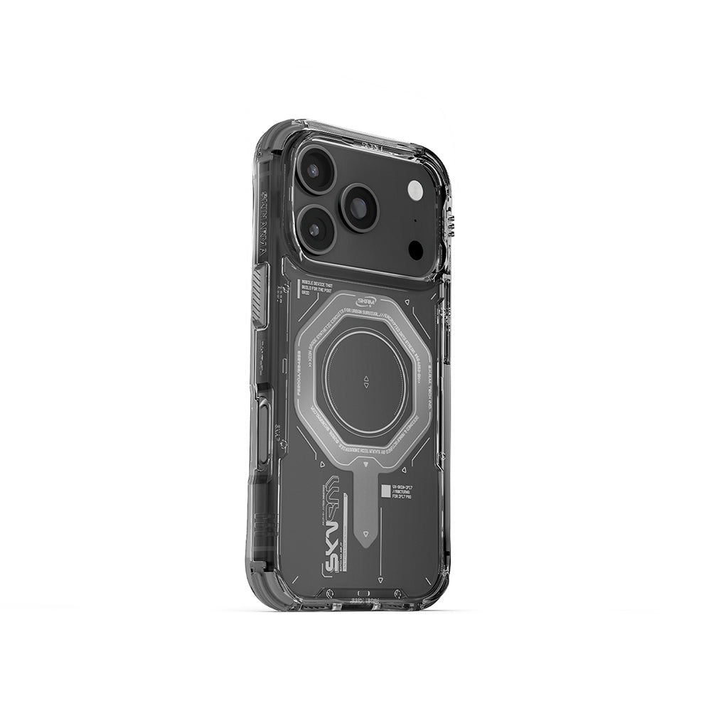 SkinArma iPhone 17 Pro M-safe Airbag Tasarımlı Magma Telefon Kılıfı