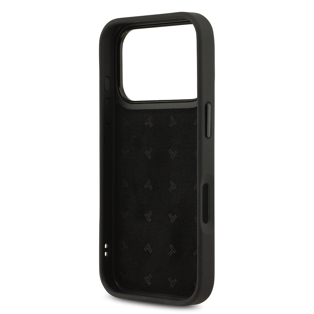 TUMI iPhone 17 Pro Orjinal Lisanslı Deri Dikey Kartlıklı Telefon Kılıfı