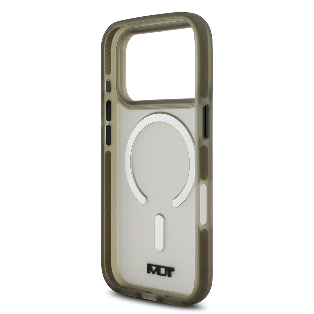 TUMI iPhone 17 Pro Orjinal Lisanslı M-safe Şarj Özellikli Buzlu Transparan Telefon Kılıfı