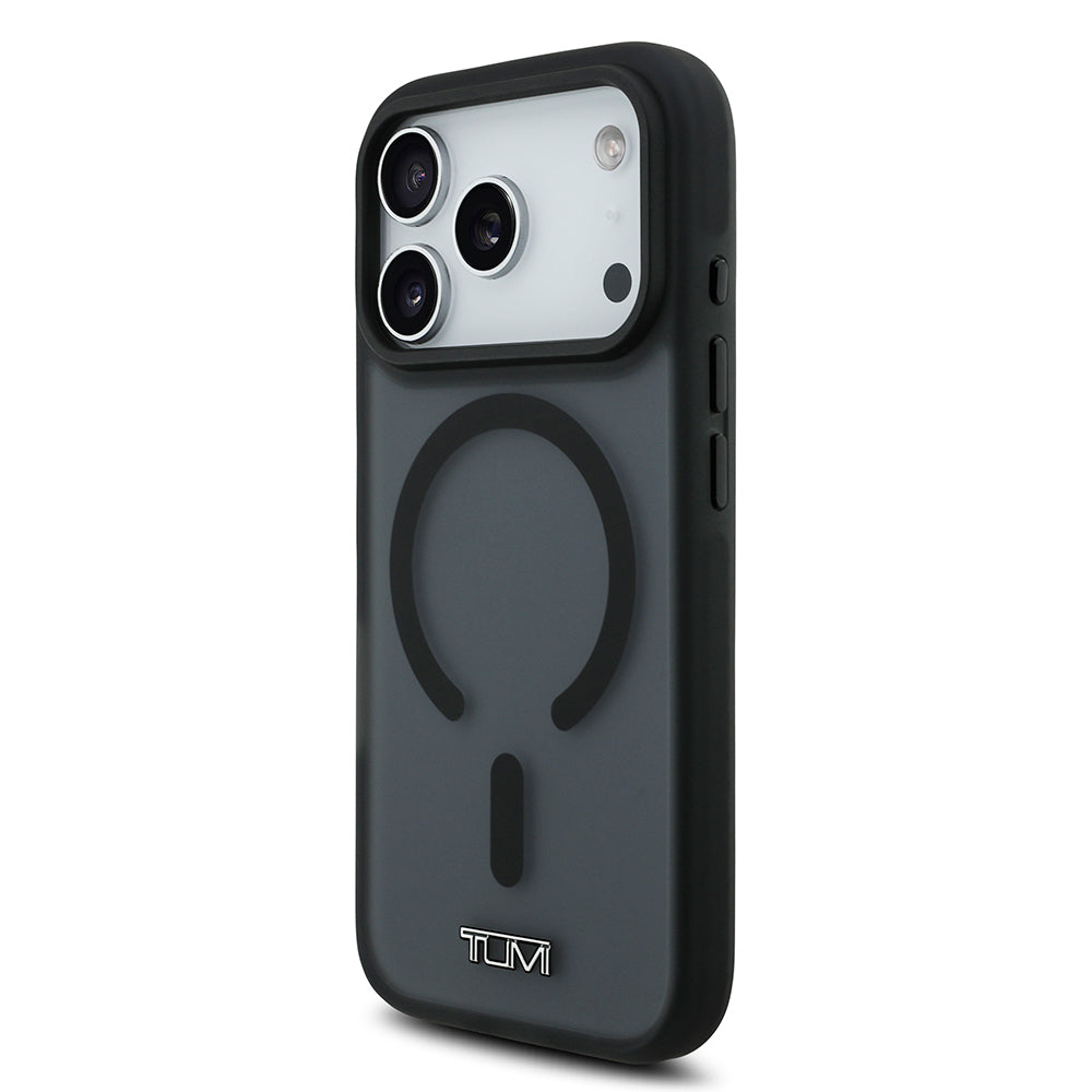 TUMI iPhone 17 Pro Orjinal Lisanslı M-safe Şarj Özellikli Buzlu Transparan Telefon Kılıfı