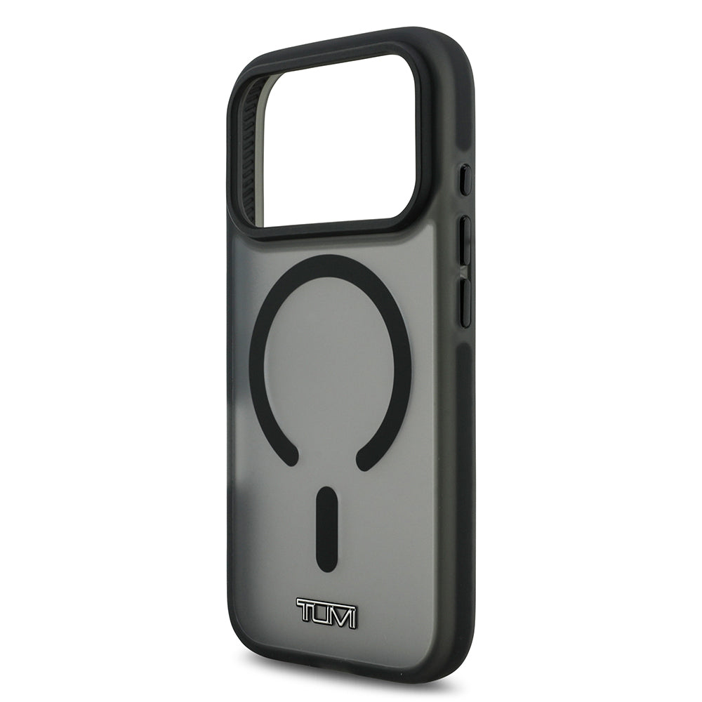 TUMI iPhone 17 Pro Orjinal Lisanslı M-safe Şarj Özellikli Buzlu Transparan Telefon Kılıfı