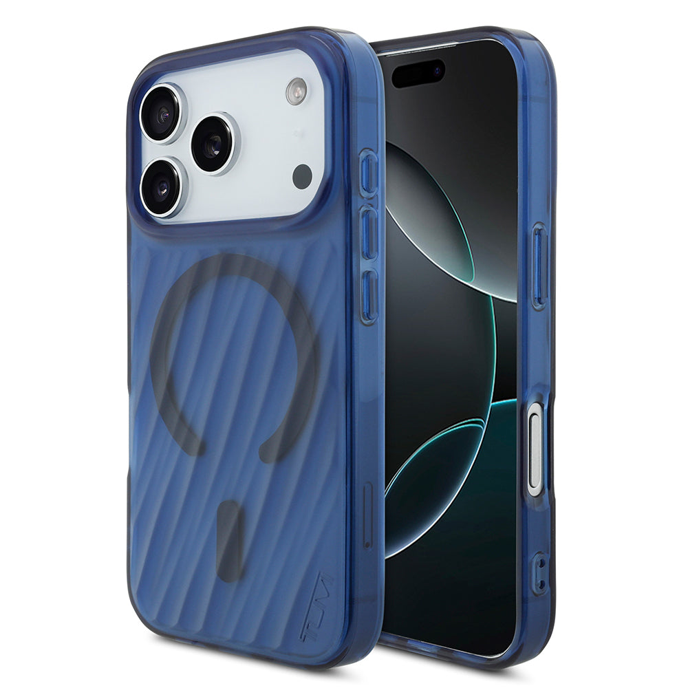 TUMI iPhone 17 Pro Orjinal Lisanslı M-safe Şarj Özellikli Transparan Telefon Kılıfı