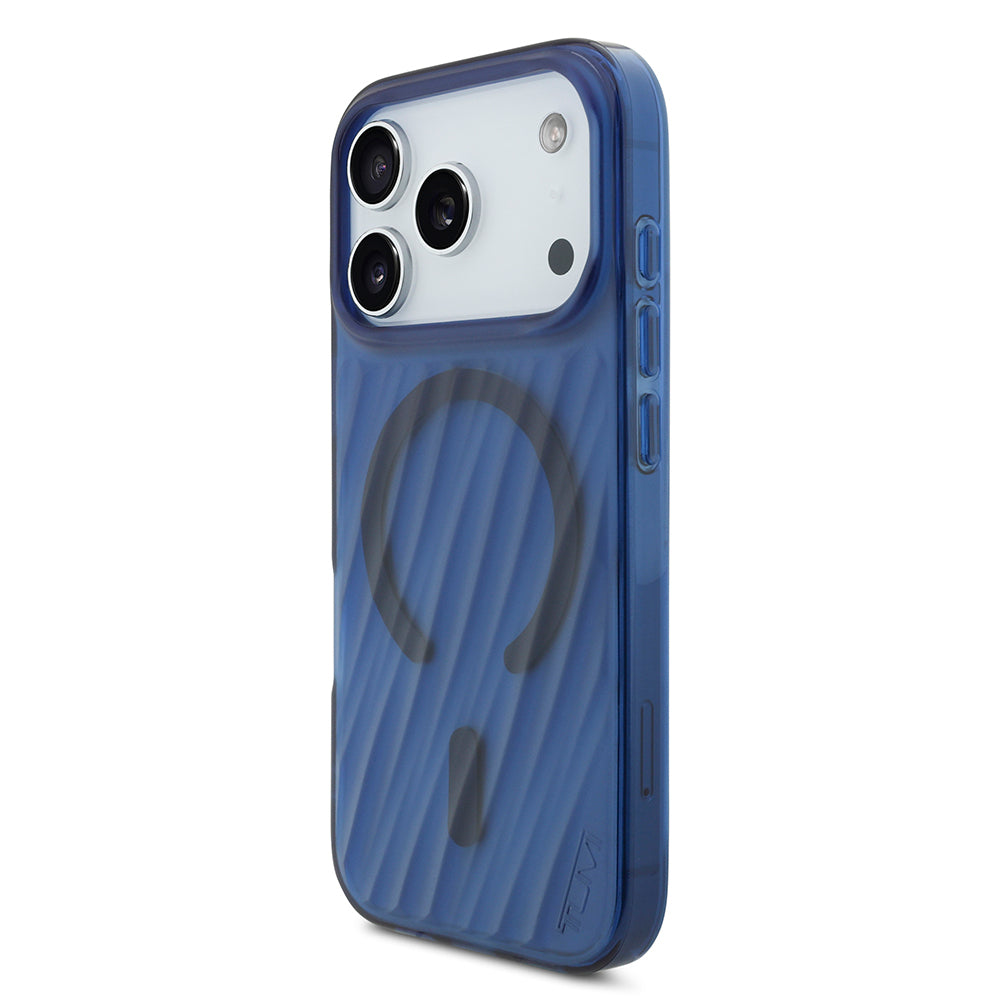 TUMI iPhone 17 Pro Orjinal Lisanslı M-safe Şarj Özellikli Transparan Telefon Kılıfı