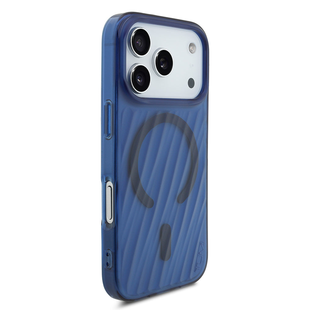 TUMI iPhone 17 Pro Orjinal Lisanslı M-safe Şarj Özellikli Transparan Telefon Kılıfı