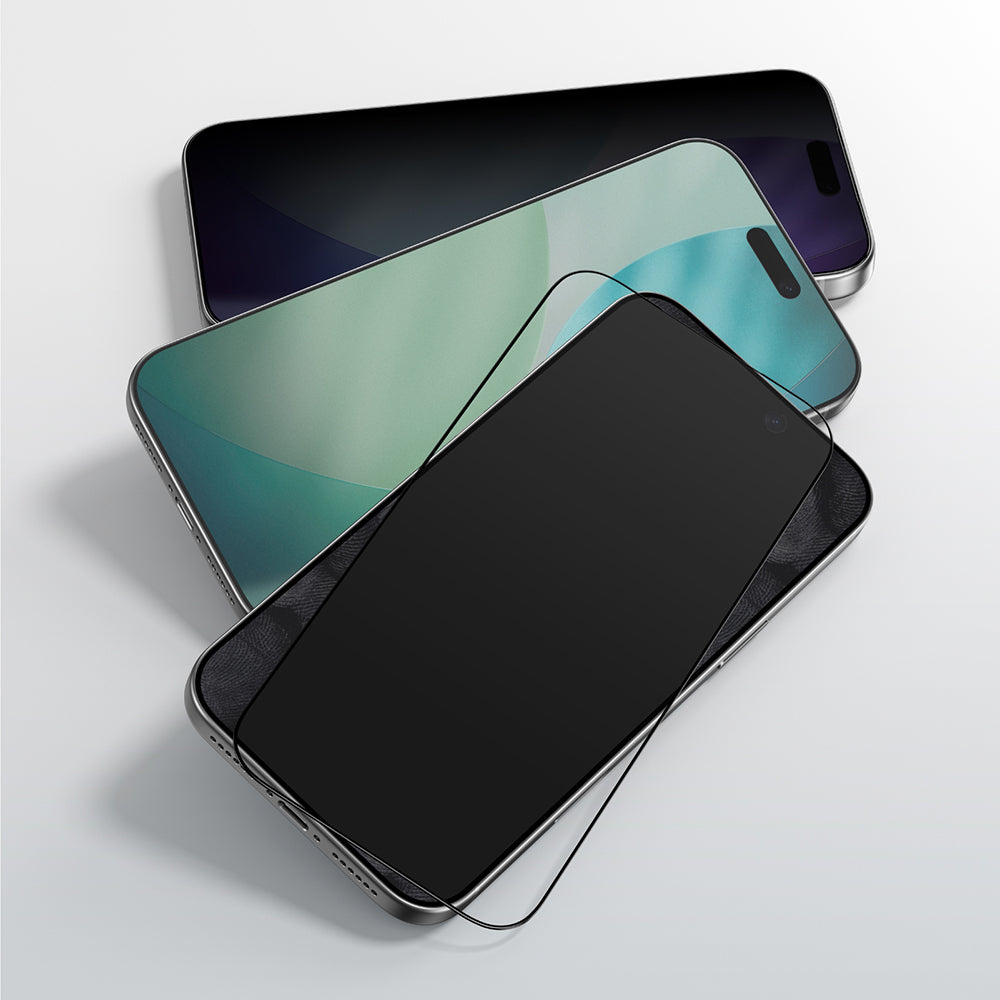 Amazingthing Radix iPhone 17 Pro Max Parmak İzi Bırakmayan Temperli Cam Ekran Koruyucu
