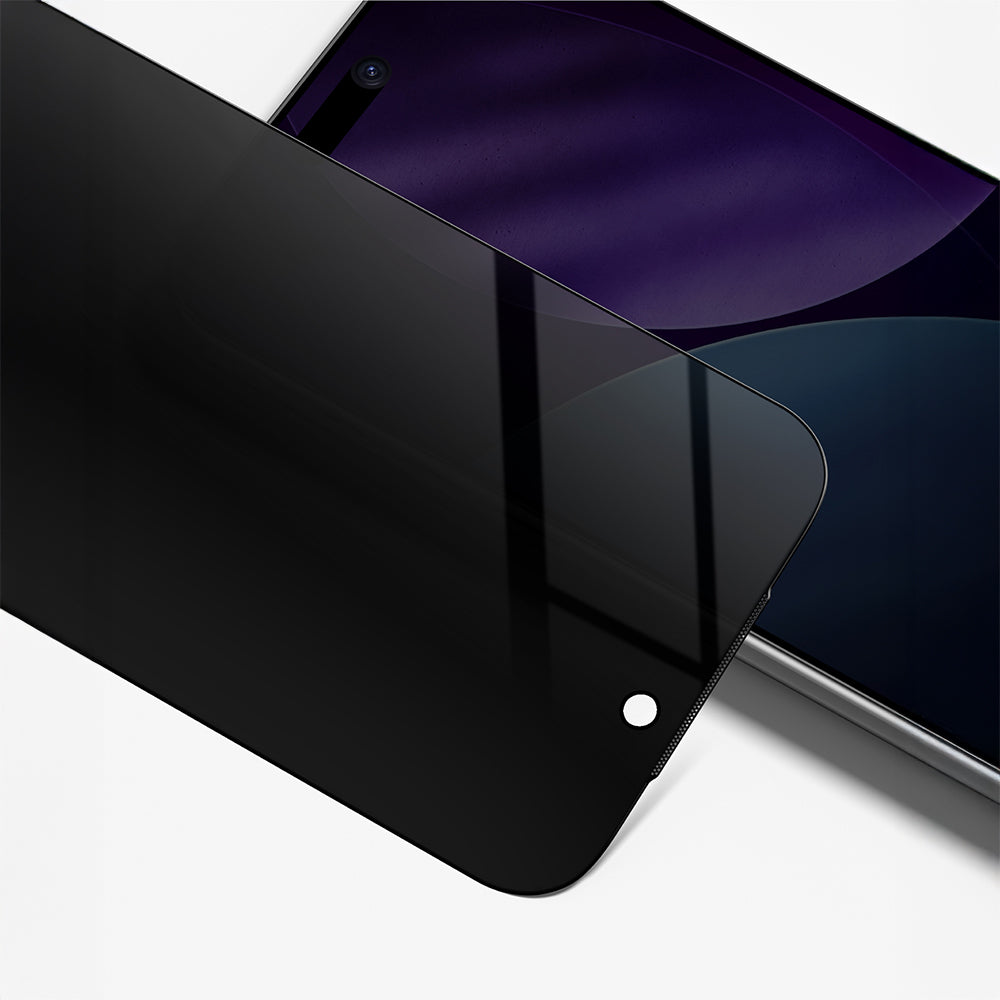 Amazingthing Titan iPhone 17 Pro Max Privacy Parmak İzi Bırakmayan Temperli Cam Ekran Koruyucu