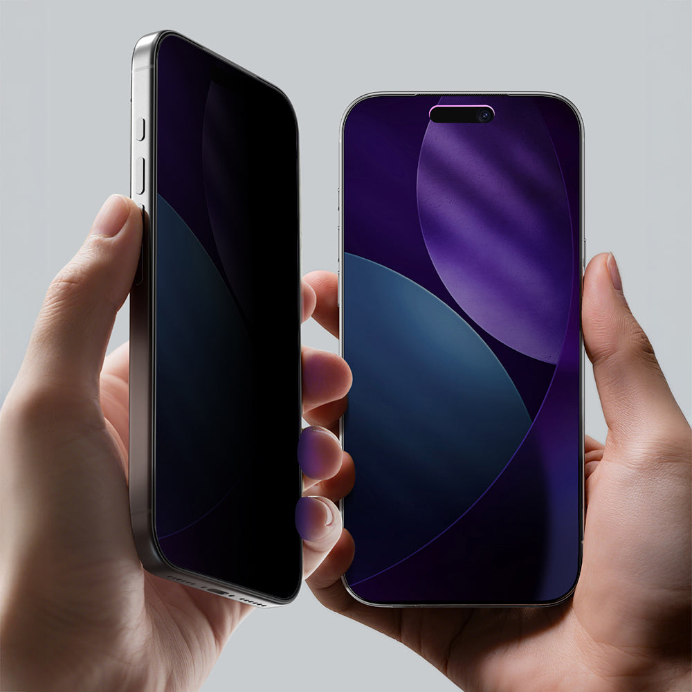 Amazingthing Titan iPhone 17 Pro Max Privacy Parmak İzi Bırakmayan Temperli Cam Ekran Koruyucu