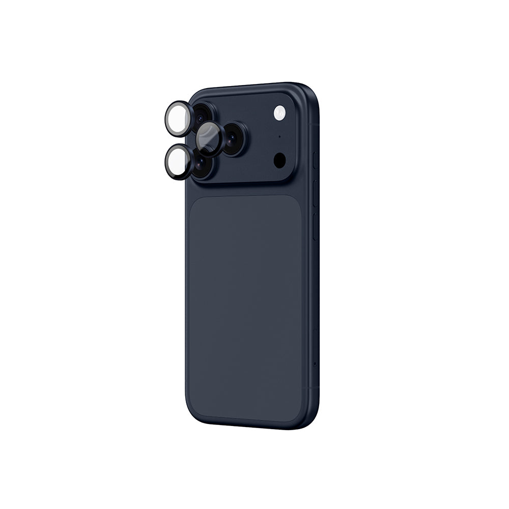 Titan Safir iPhone 17 Pro / 17 Pro Max Amazingthing Kamera Lens Koruyucu + Kolay Uygulama Aparatlı