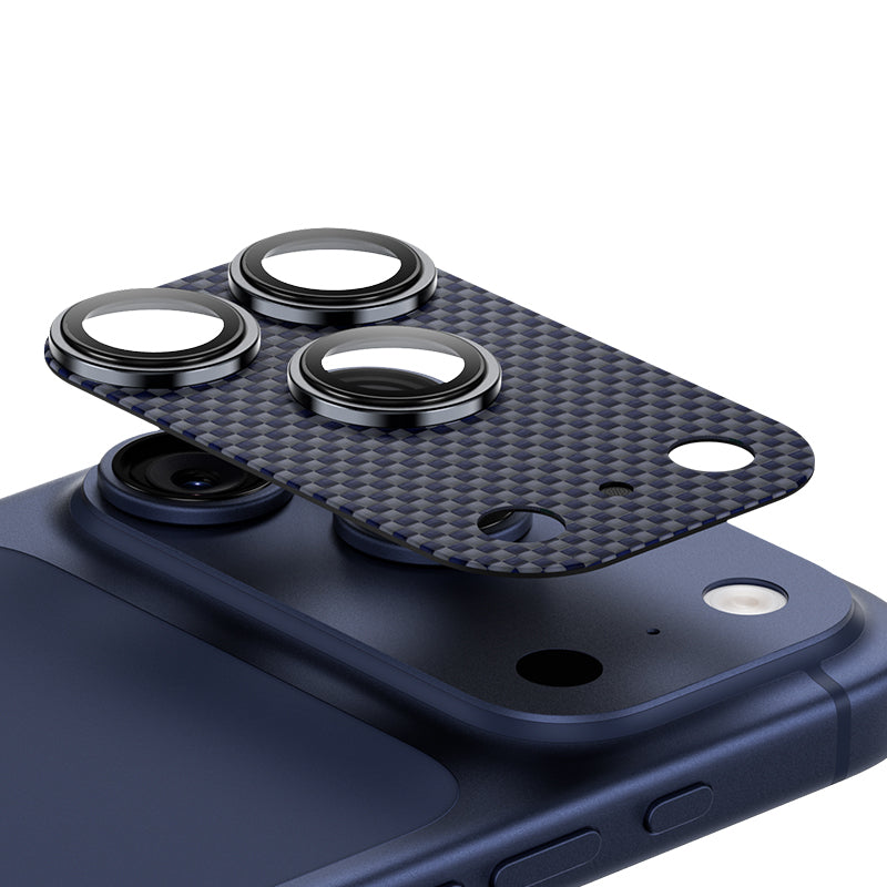 Benks ArmorWarrior Aurora Serisi iPhone 17 Pro Max Kevlar Kamera Lens Koruyucu