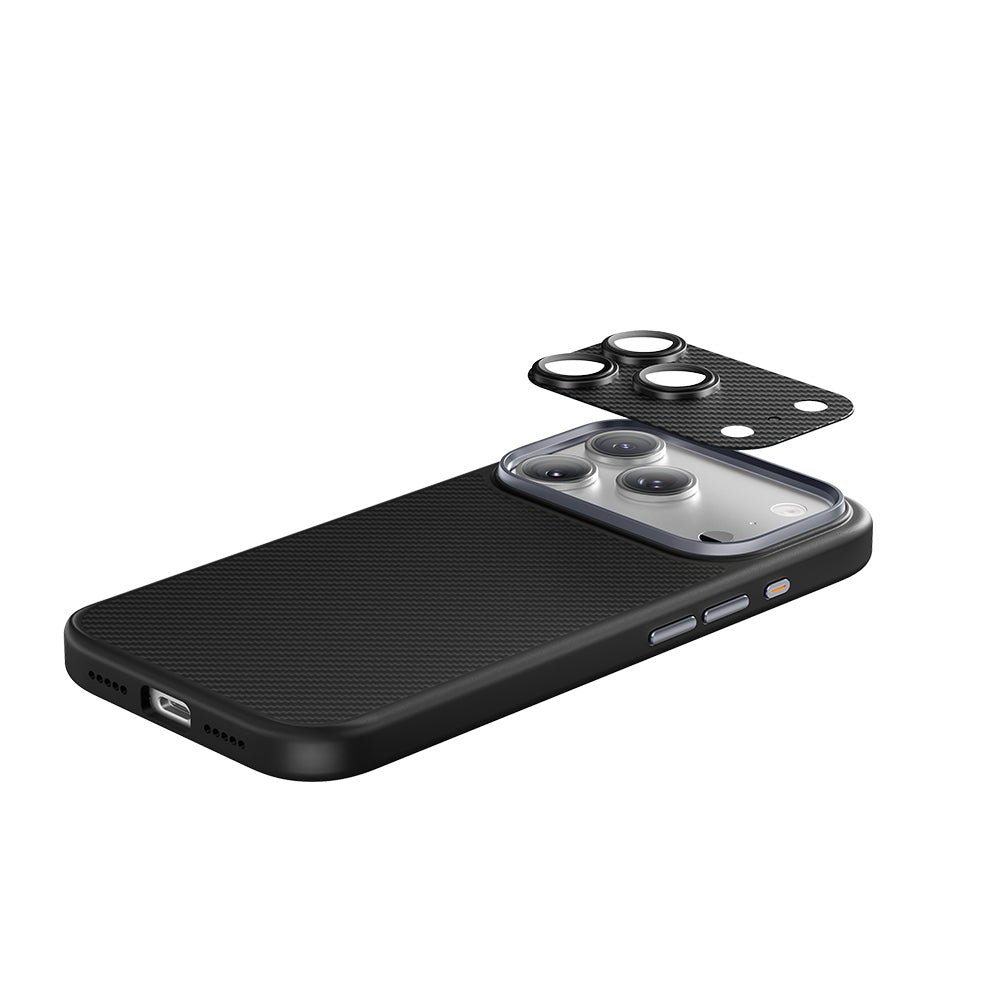 Benks ArmorWarrior Serisi iPhone 17 Pro Max 600D Kevlar Kamera Lens Koruyucu