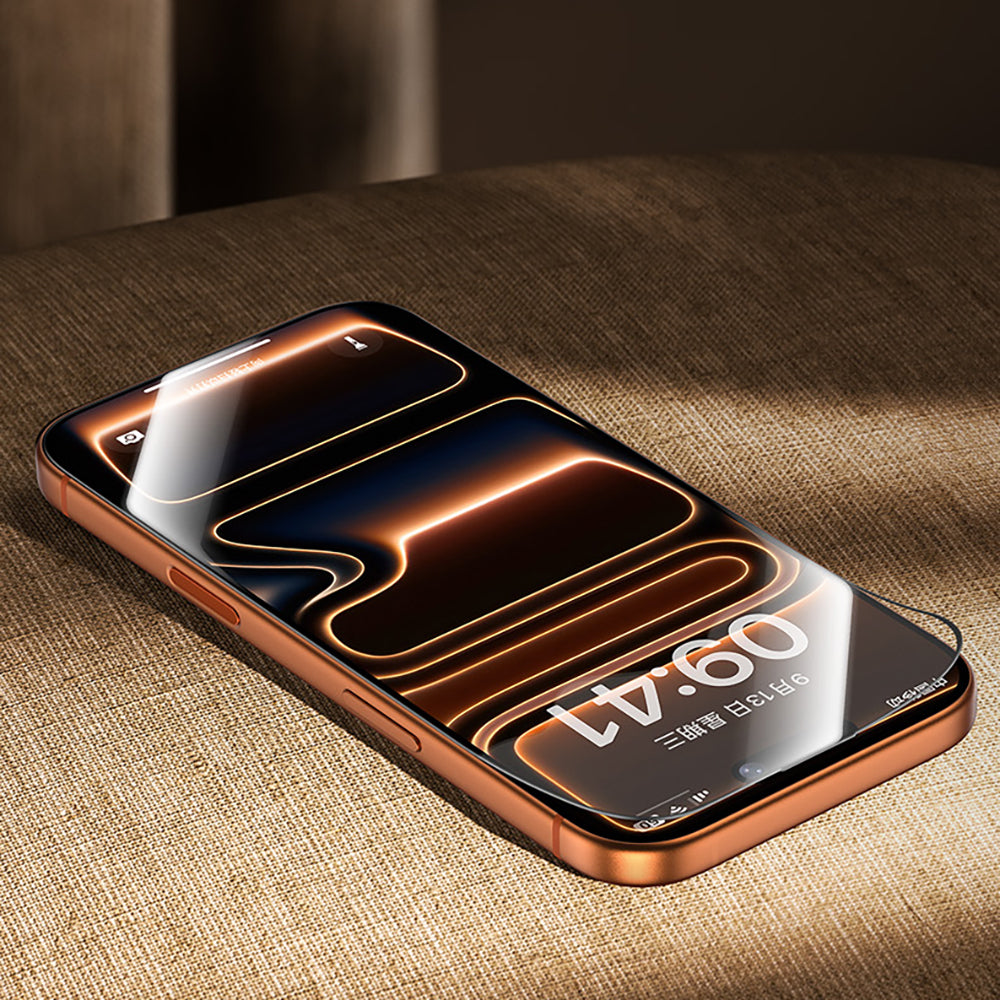 Benks Glass Warrior 2.0 AR-EZFita iPhone 17 Pro Max Cam Ekran Koruyucu + Kolay Uygulama Aparatı