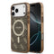 Guess iPhone 17 Pro Max Orjinal Lisanslı M-safe Şarj Özellikli IML Baskılı Klasik Logolu 4G Desenli Kılıf
