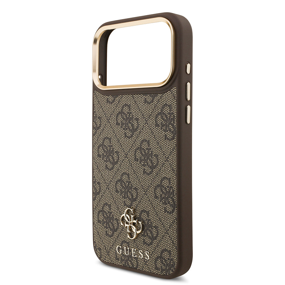 Guess iPhone 17 Pro Max Orjinal Lisanslı 4G ve Yazı Logolu Kılıf + Ekran Koruyucu + Lens Koruyucu 3in1 Aksesuar Seti