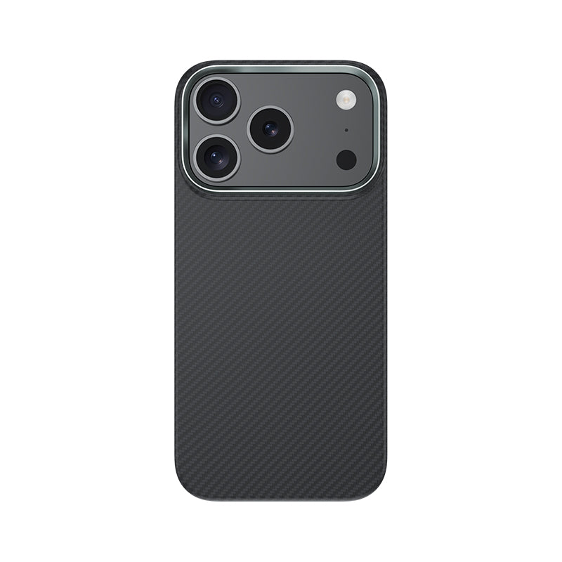 Benks iPhone 17 Pro Max M-safe Metal Kamera Çerçeveli Magnetik ArmorAir 600D Kevlar Fiber Kılıf