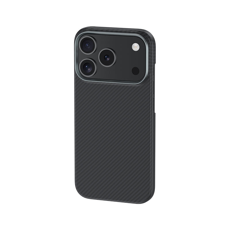 Benks iPhone 17 Pro Max M-safe Metal Kamera Çerçeveli Magnetik ArmorAir 600D Kevlar Fiber Kılıf